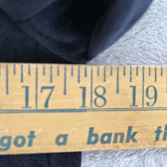 ALC Blazer Jacket Womens 4 Velvet Navy Blue Stanton Double Breasted Two Button - Picture 7 of 12